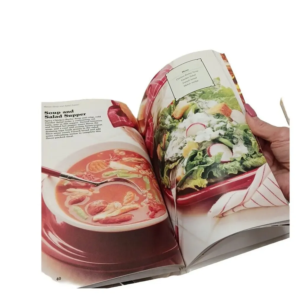 2 COOK BOOKS  Low Carb LOW-FAT MEALS Dessert Hardcover Healthy Easy Cooking